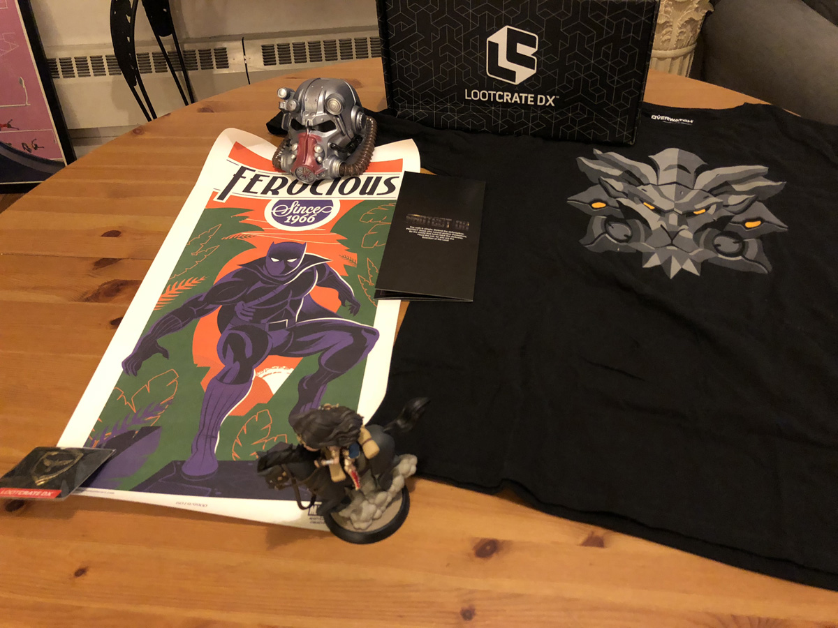 February 2018 Loot Crate DX