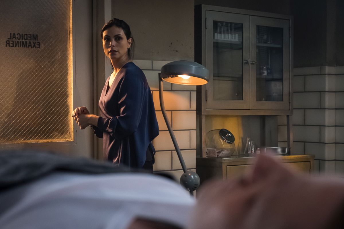 GOTHAM: Morena Baccarin in the âThe Trial of Jim Gordonâ episode of GOTHAM airing Thursday, March 7 (8:00-9:00 PM ET/PT) on FOX. Â©2019 Fox Broadcasting Co. Cr: Jeff Neumann/FOX