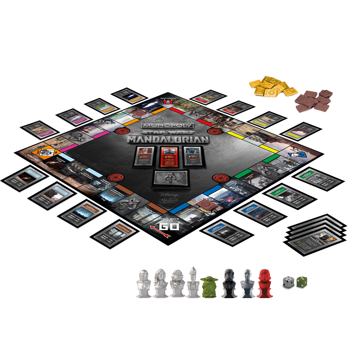 Monopoly Star Wars The Mandalorian Edition Oop