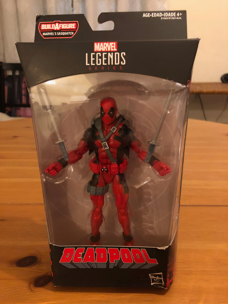 Hasbro 2018 Deadpool Marvel Legends