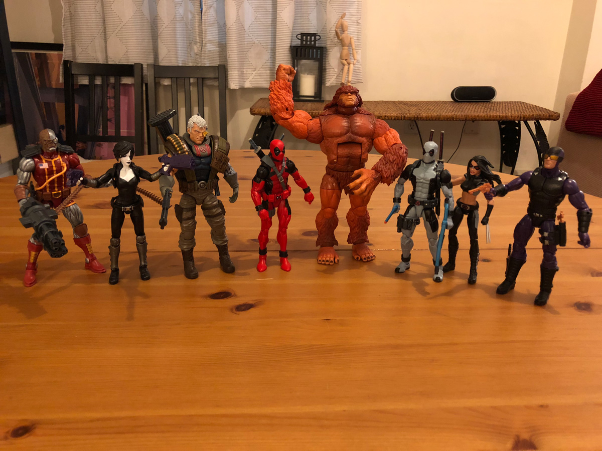 Hasbro 2018 Deadpool Marvel Legends