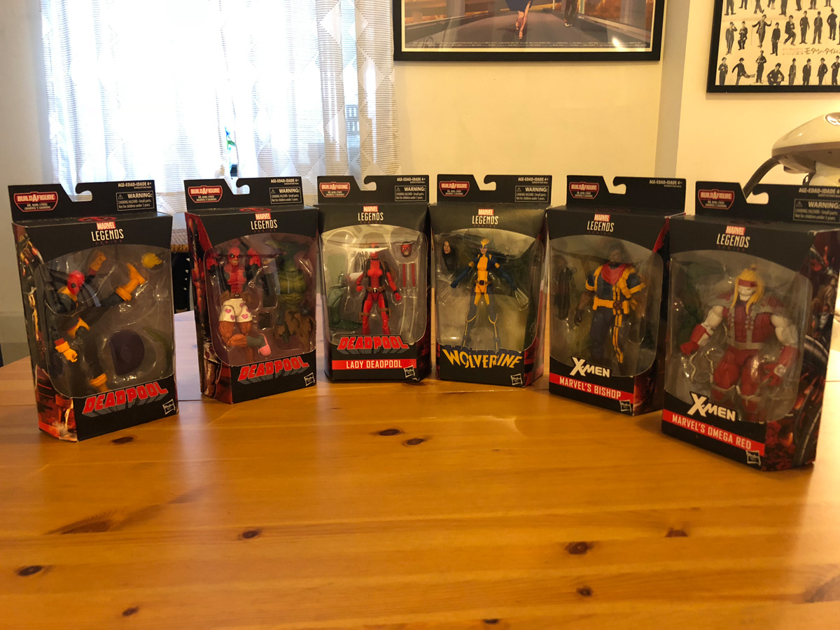 Hasbro Marvel Legends Deadpool Set