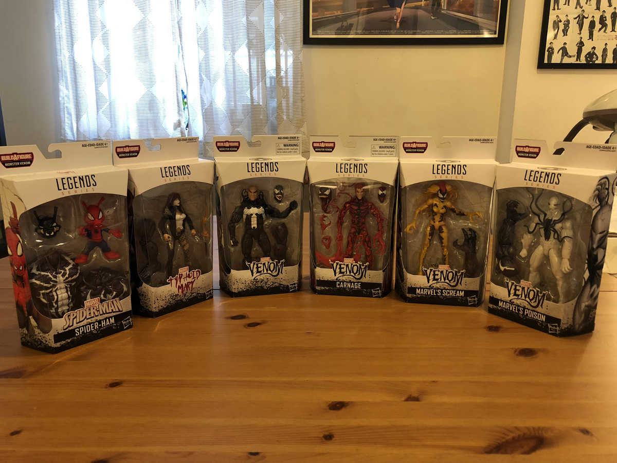 Hasbro Marvel Legends Venom Set