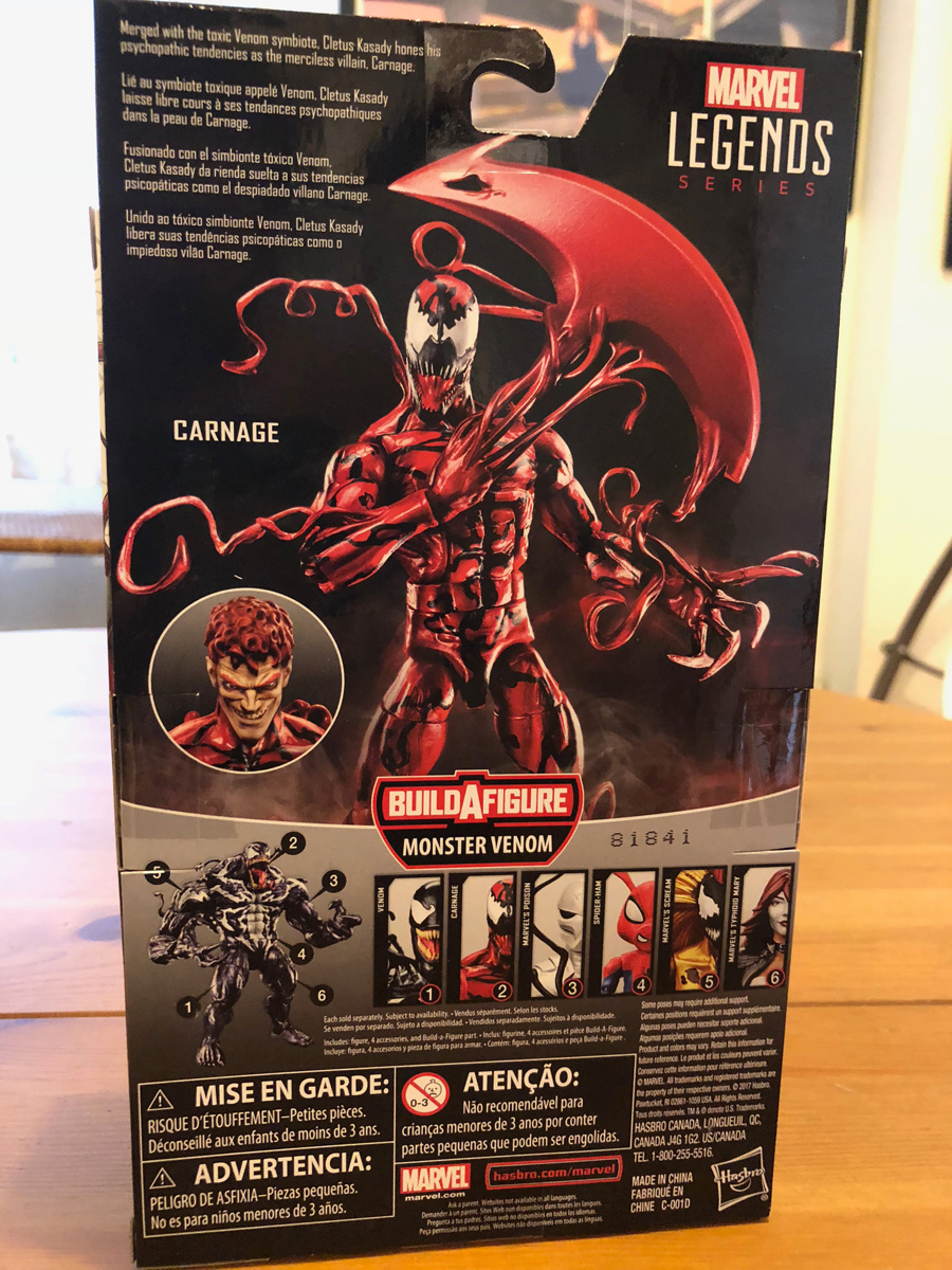 Hasbro Marvel Legends Venom Set