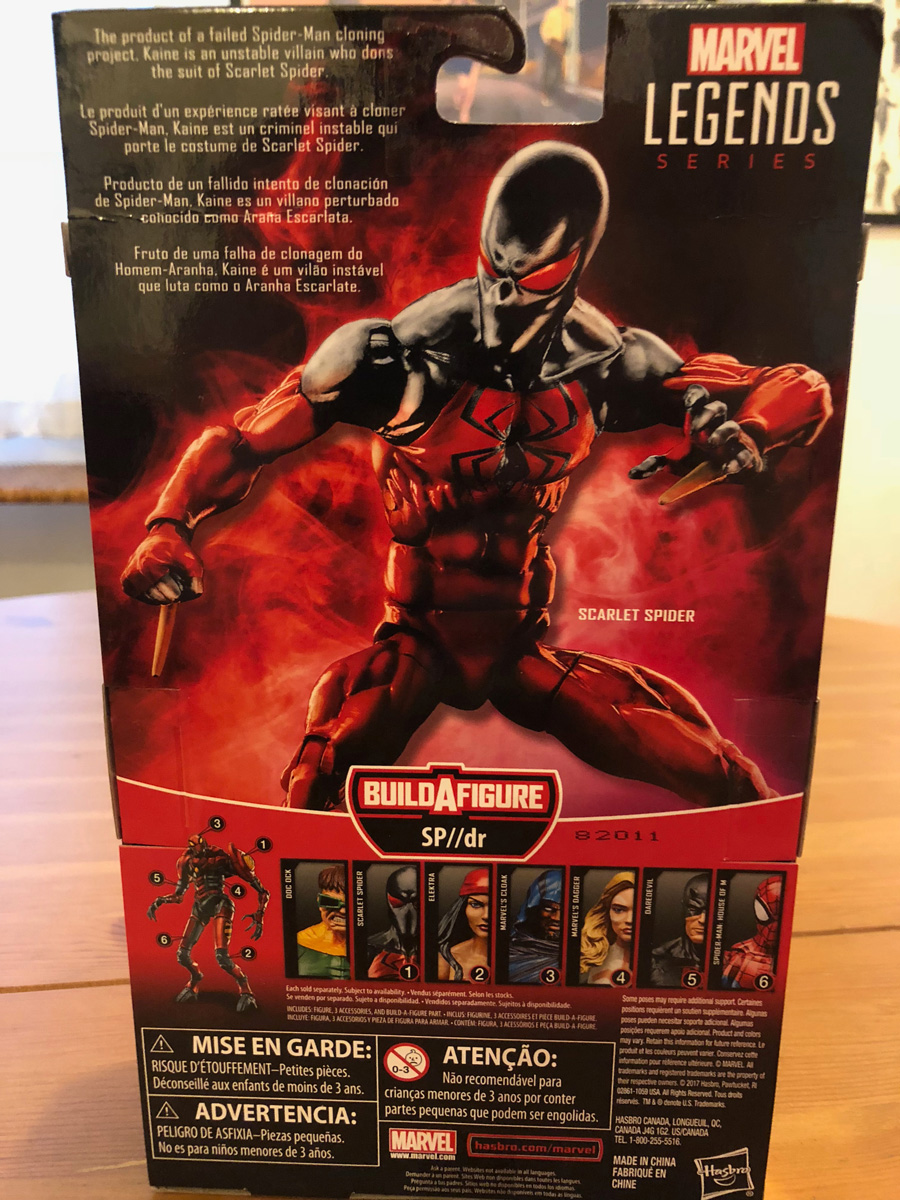 Hasbro Marvel Legends Spider-Man Set