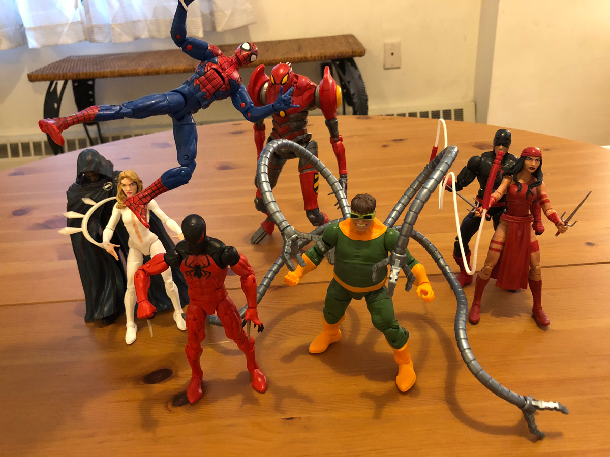 Hasbro Marvel Legends Spider-Man Set