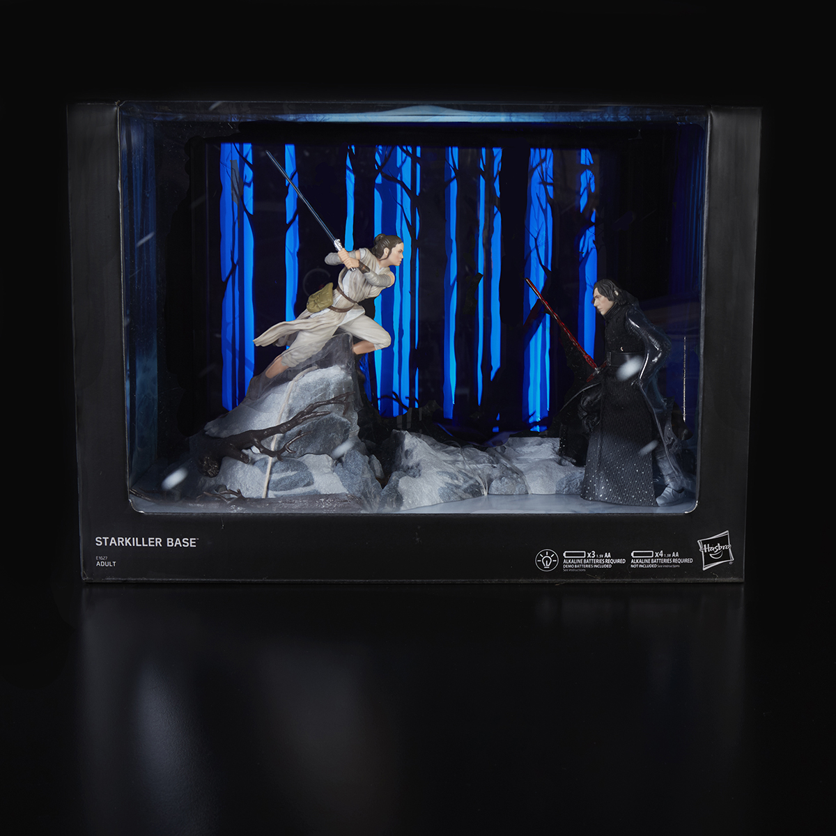 Star Wars: The Black Series Rey & Kylo Ren Centerpiece (Starkiller Base)