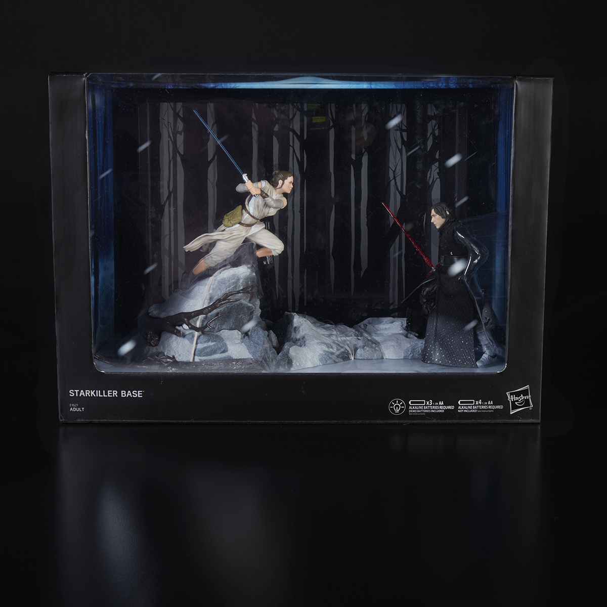 Star Wars: The Black Series Rey & Kylo Ren Centerpiece (Starkiller Base)