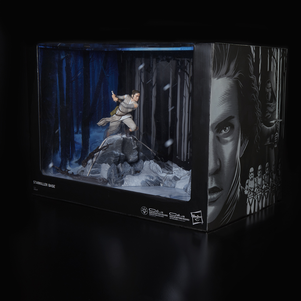 Star Wars: The Black Series Rey & Kylo Ren Centerpiece (Starkiller Base)