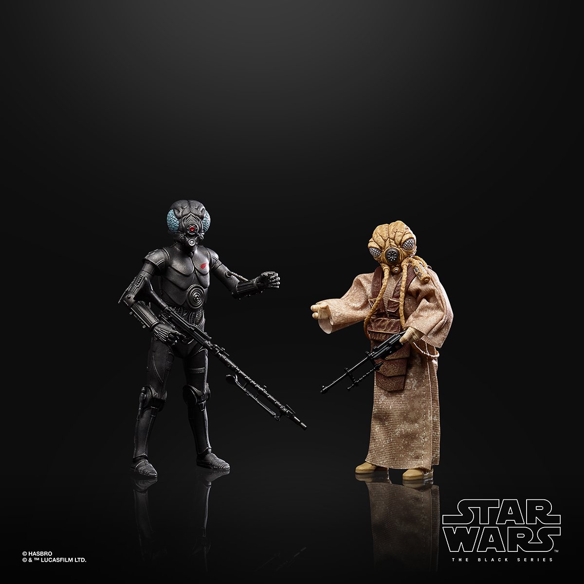 Star Wars The Black Series 6 Inch 4 Lom and Zuckuss Figure 2 Pack Oop 2