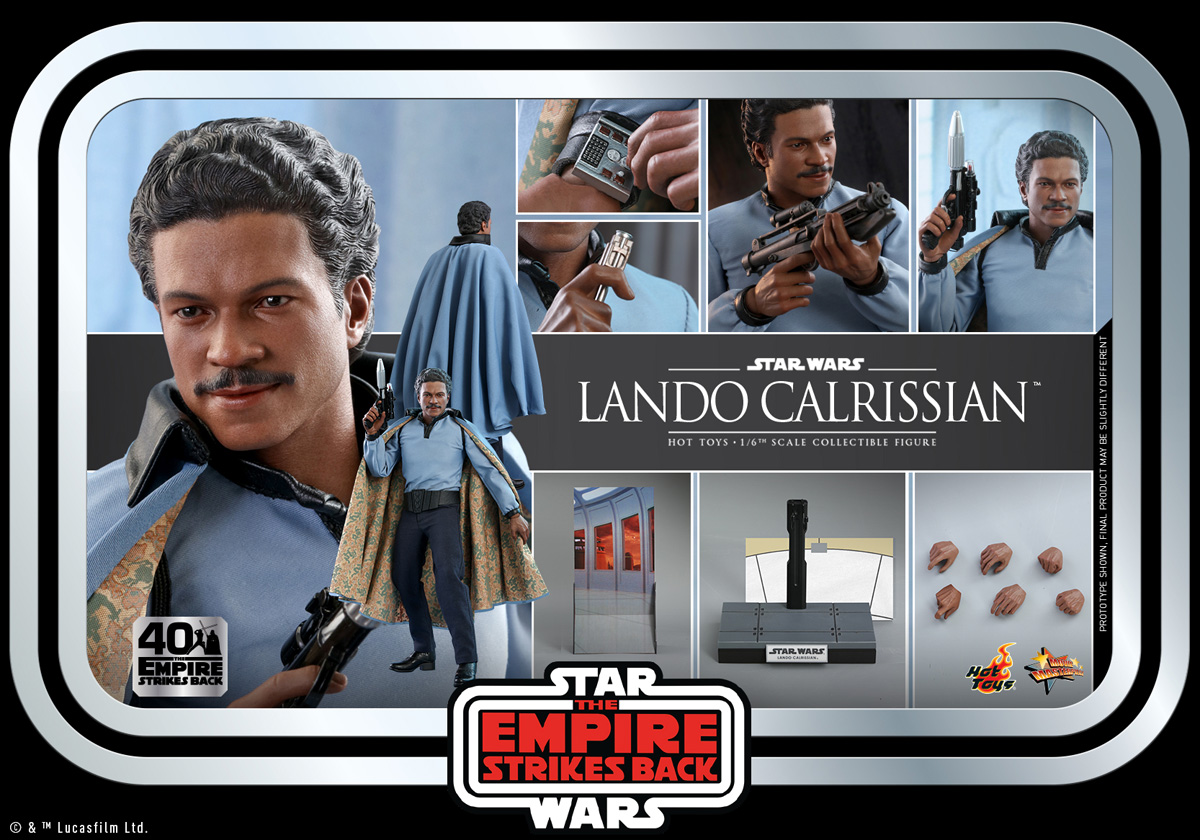 Hot Toys Sw Lando Calrissian Collectible Figure Esb40_pr17
