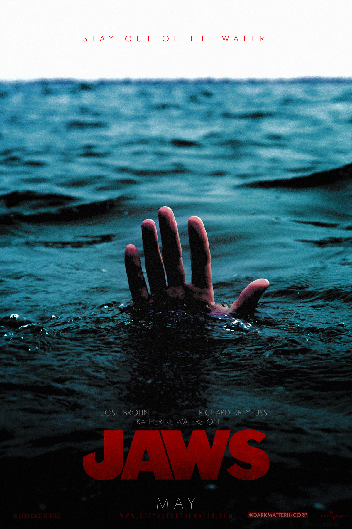 Jaws (fake poster) by Ian Fried
