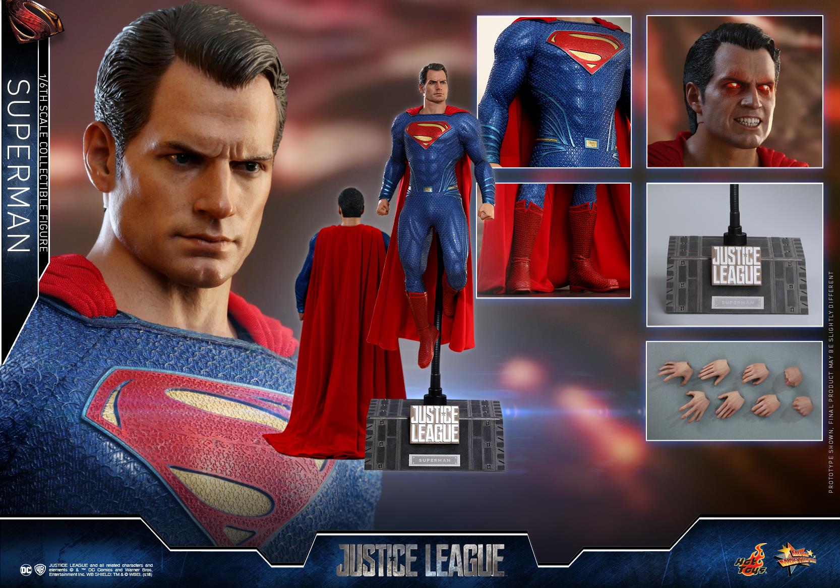 Justice League Superman Hot Toy