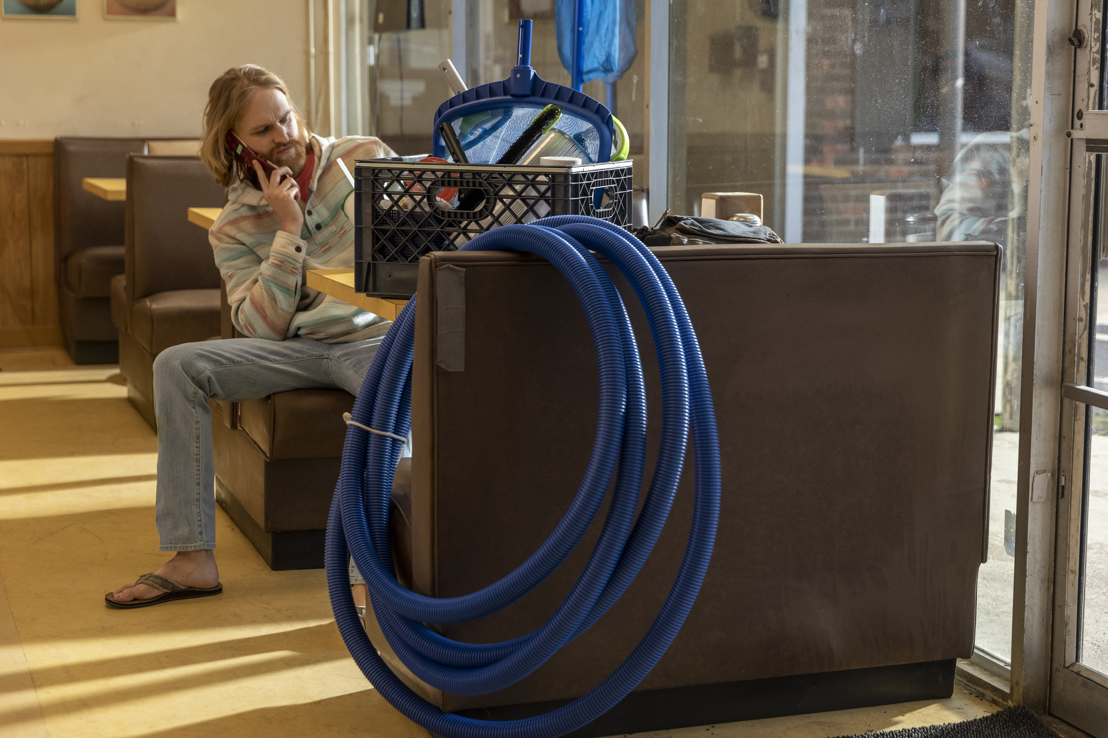 Wyatt Russell as Sean "Dud" Dudley - Lodge 49 _ Season 2 - Photo Credit: Jackson Lee Davis/AMC