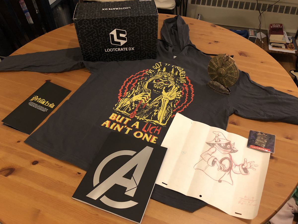 April 2018 Loot Crate DX