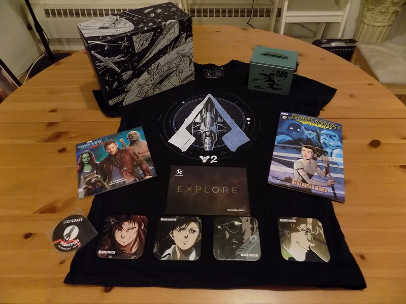 Standard Loot Crate December 2017