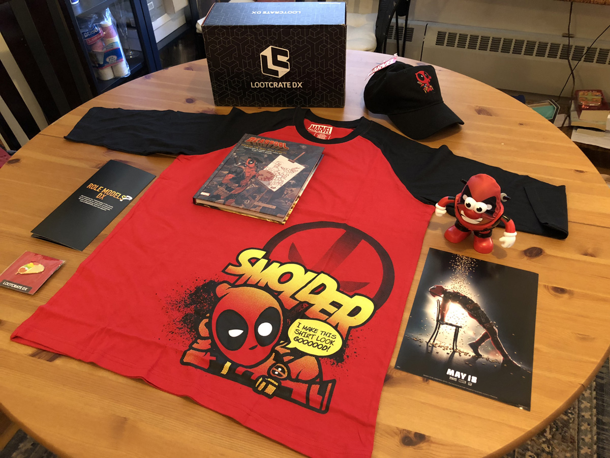 May Loot Crate DX Deadpool Edition