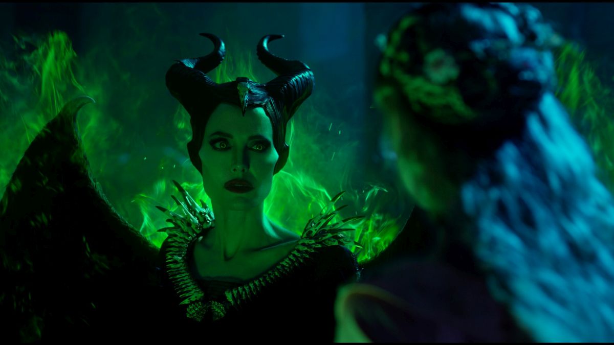 Angelina Jolie is Maleficent and Elle Fanning is Aurora in Disneyâs MALEFICENT:  MISTRESS OF EVIL.
