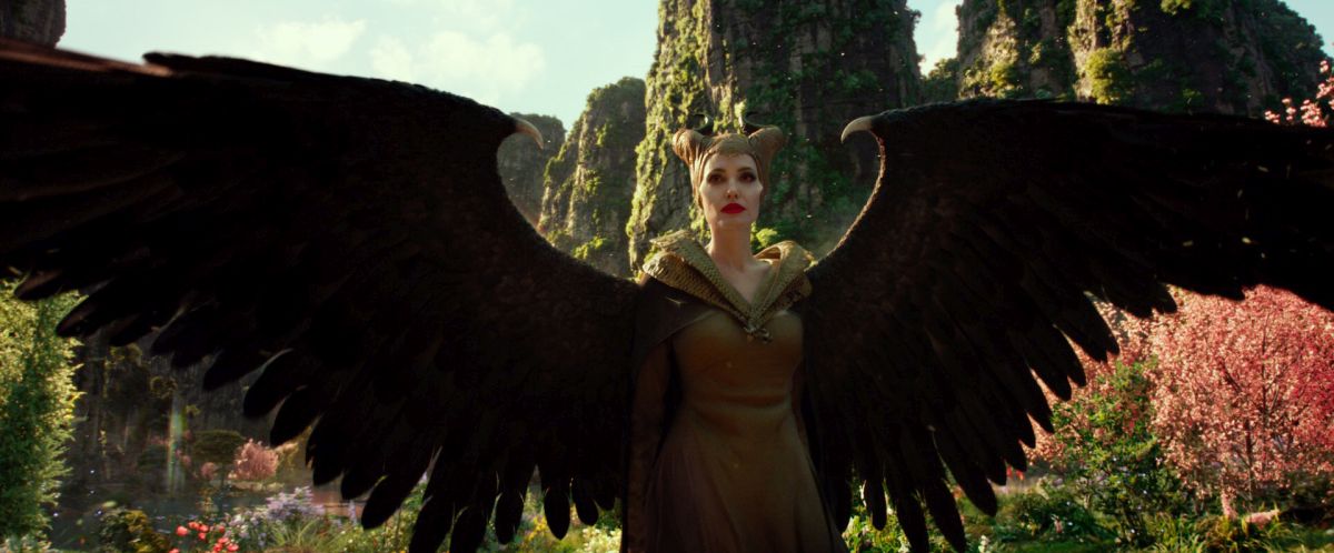 Angelina Jolie is Maleficent in Disneyâs MALEFICENT:  MISTRESS OF EVIL.