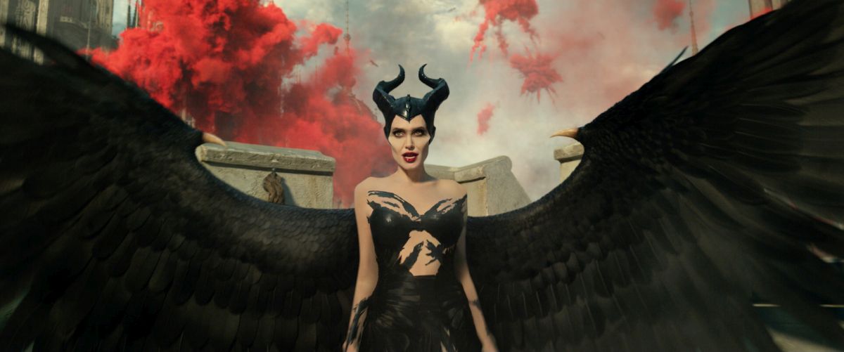 Angelina Jolie is Maleficent in Disneyâs MALEFICENT:  MISTRESS OF EVIL.