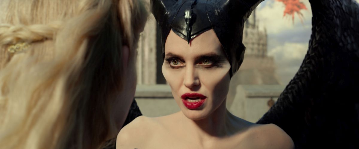 Elle Fanning is Aurora and Angelina Jolie is Maleficent in Disneyâs MALEFICENT:   MISTRESS OF EVIL.