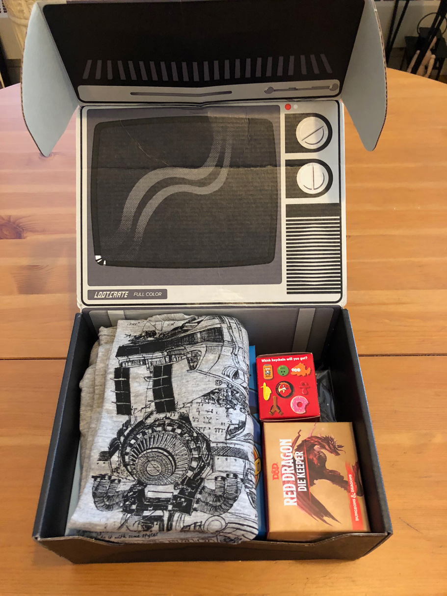 March 2018 Standard Loot Crate