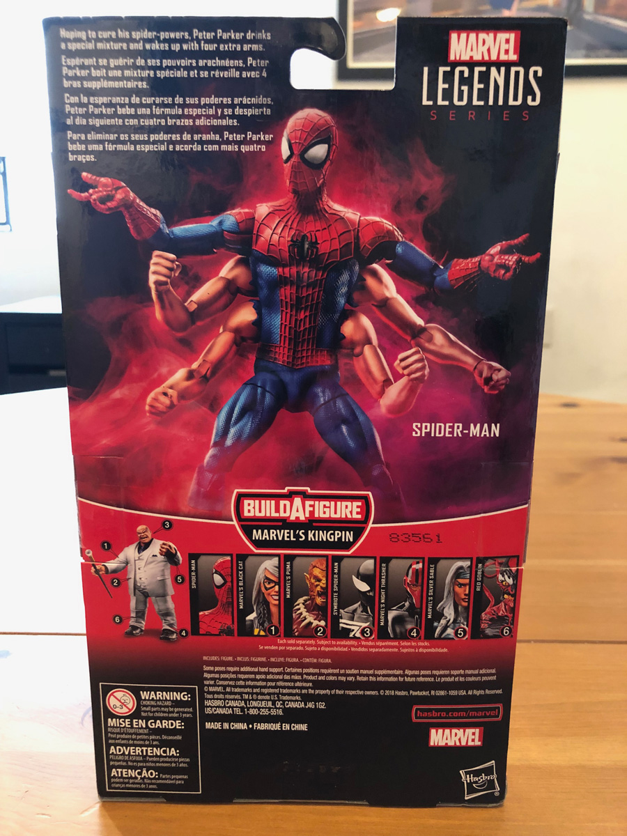 Marvel Spider-Man Infinite 6-inch Legends Series