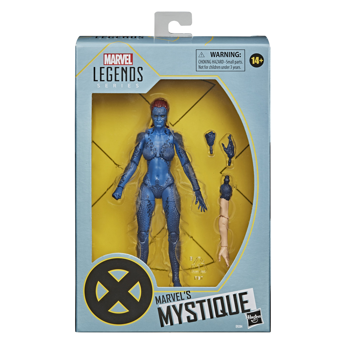 Marvel Legends Series X Men 20th Anniversary 6 Inch Mystique Figure In Pck 2