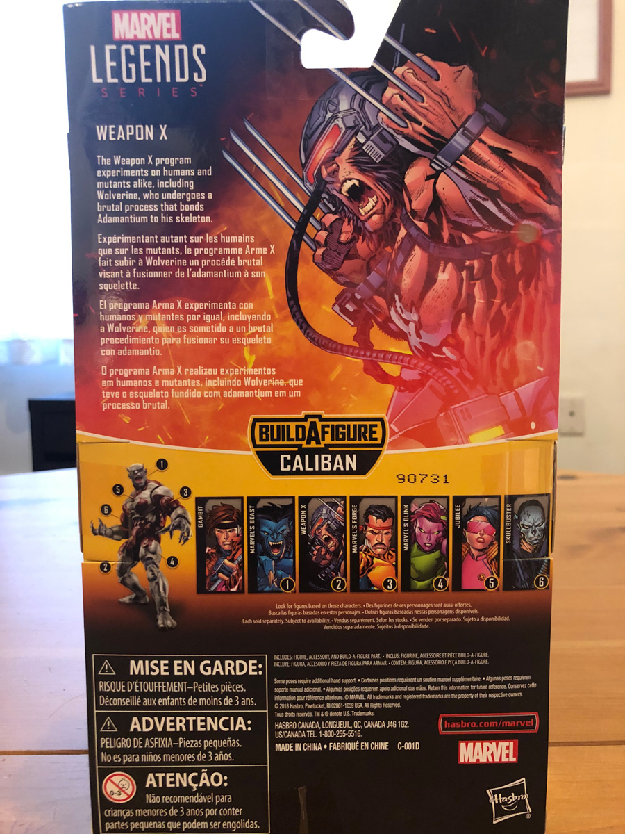 Marvel Legends X-Men May 2019