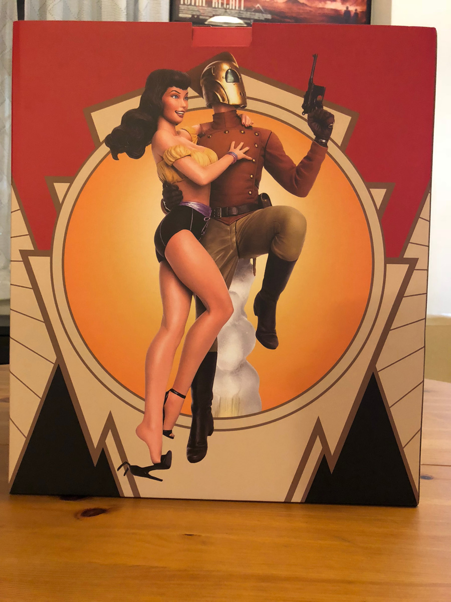 Rocketeer & Betty Statue