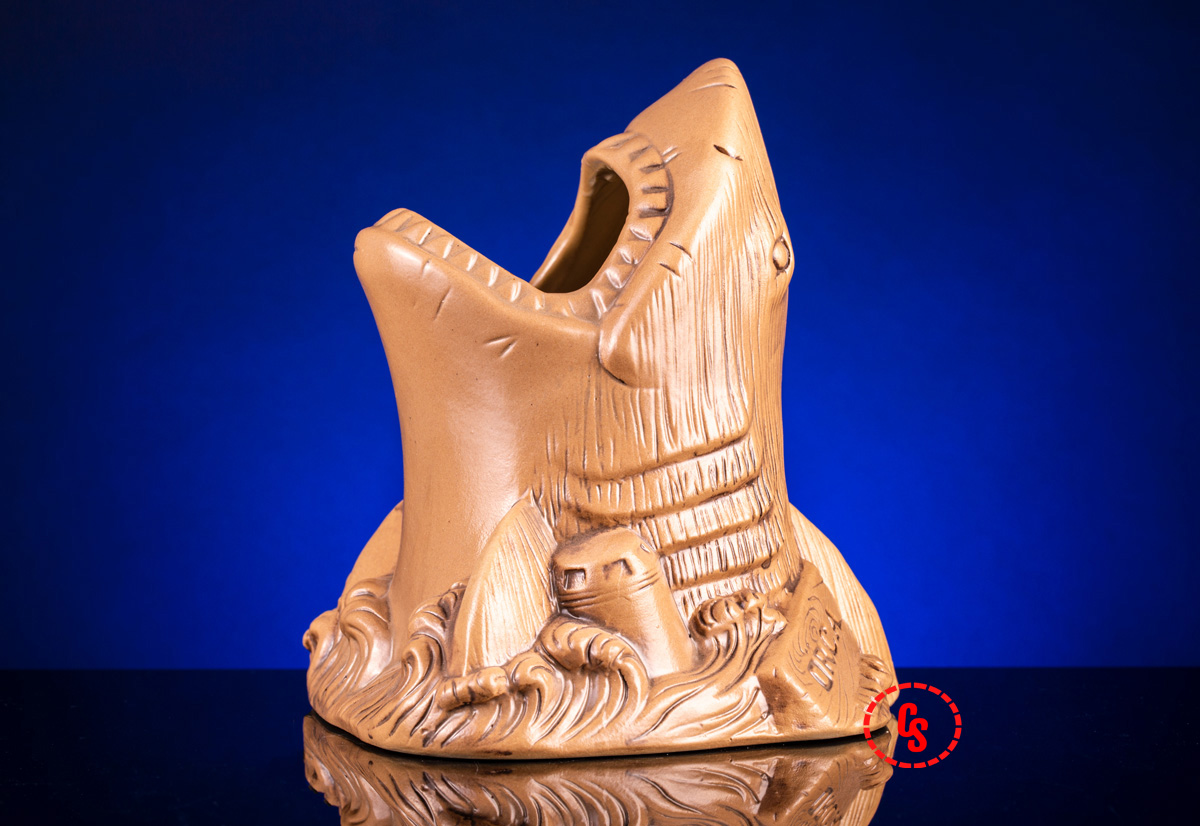 Jaws Bruce the Shark Tiki Mug (Don't Go in the Water Variant)