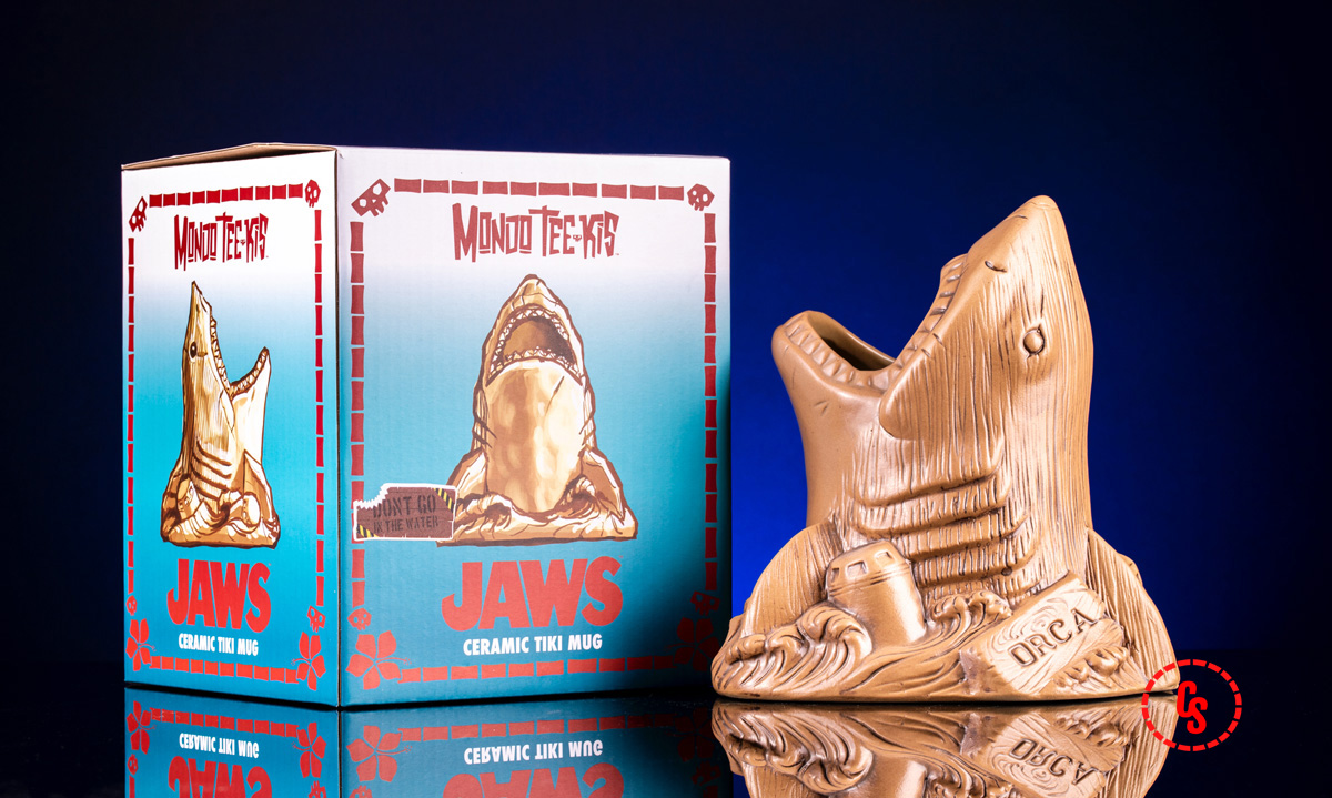 Jaws Bruce the Shark Tiki Mug (Don't Go in the Water Variant)