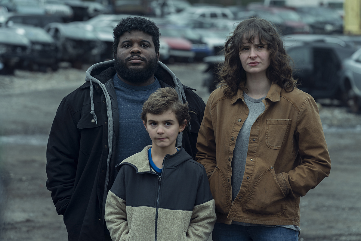 Ashleigh Cummings as Vic McQueen, Jonathan Langdon as Lou Carmody, Jason David as Wayne McQueen - NOS4A2 _ Season 2 - Photo Credit: Zach Dilgard/AMC