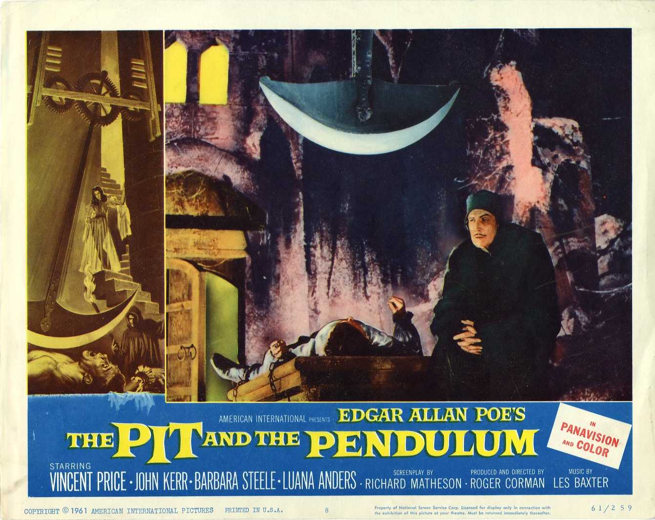 PIT AND THE PENDULUM (1961) #1
