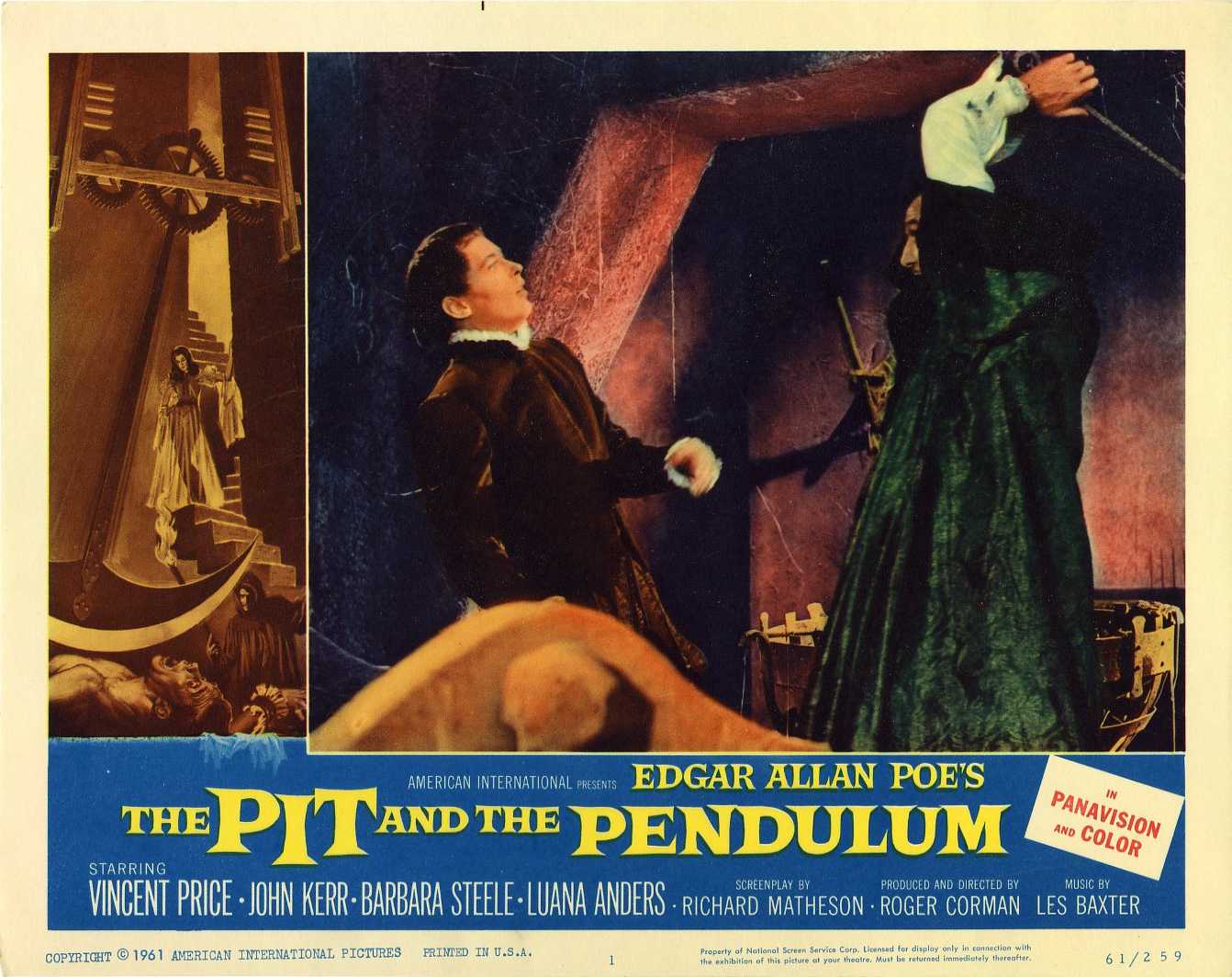 PIT AND THE PENDULUM (1961) #2