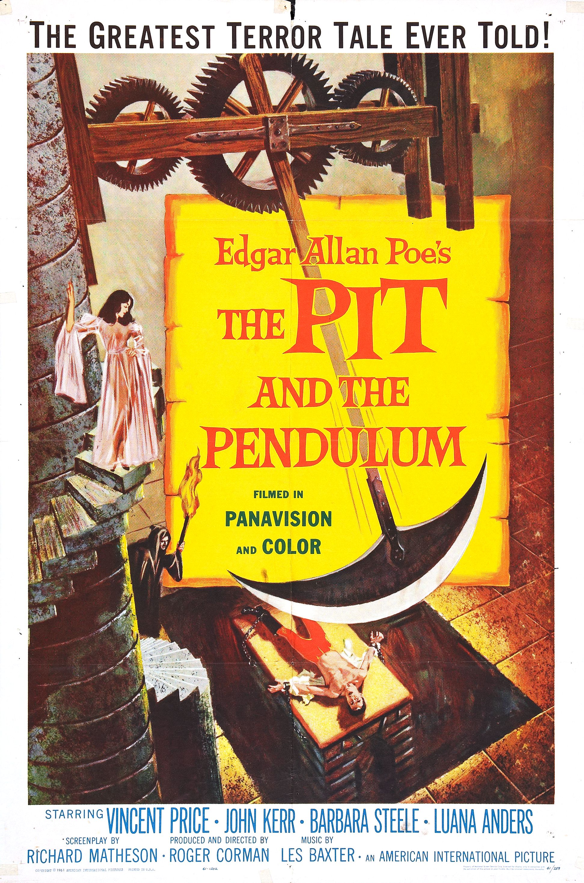 PIT AND THE PENDULUM (1961) #3