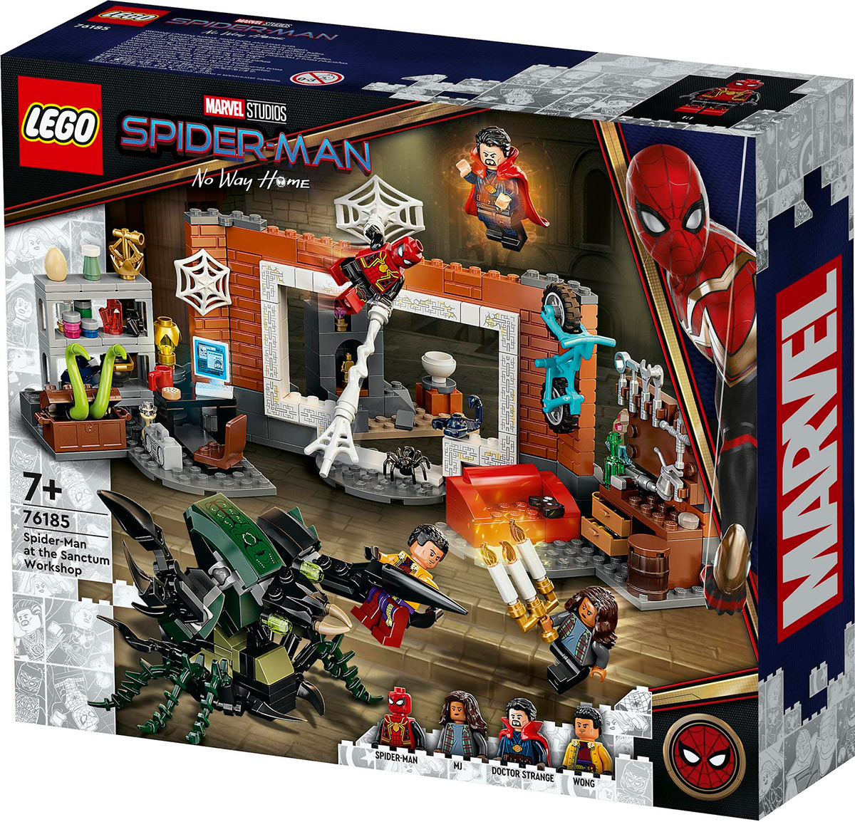 Spider-Man at the Sanctum Workshop LEGO Set