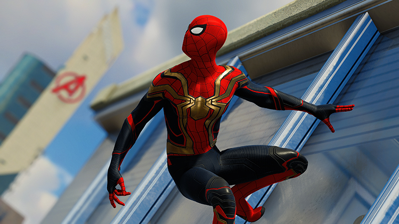 Spider Man No Way Home Hybrid Suit