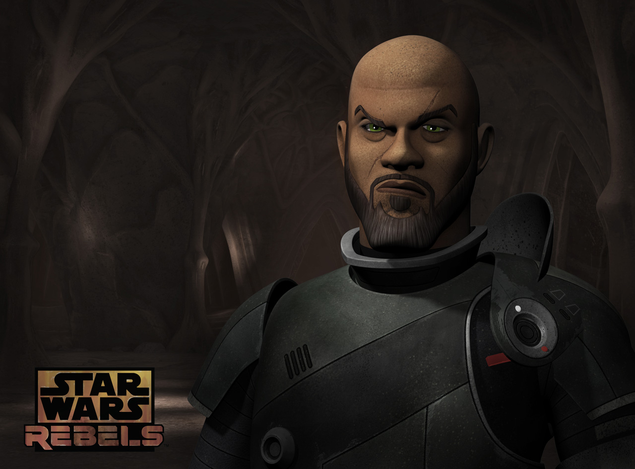 Saw Gerrera on Star Wars Rebels