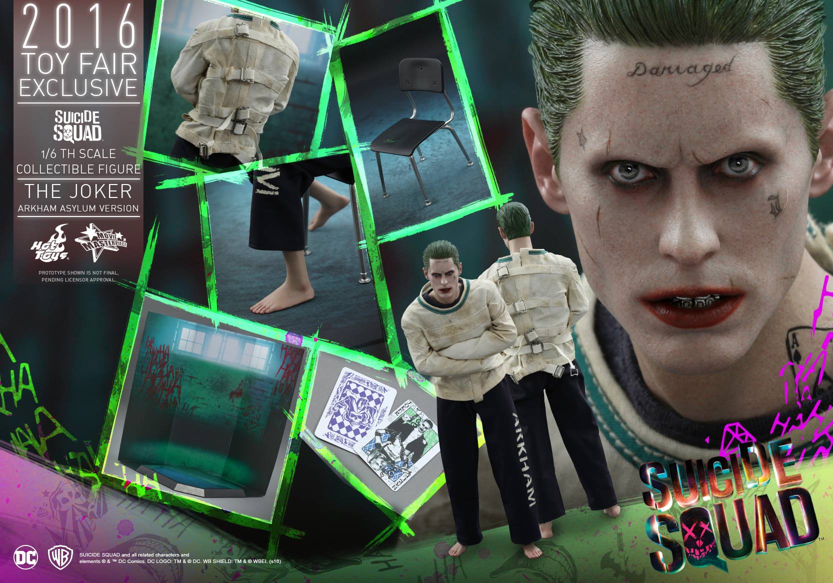 Suicide Squad Hot Toys - Joker (Arkham Version)