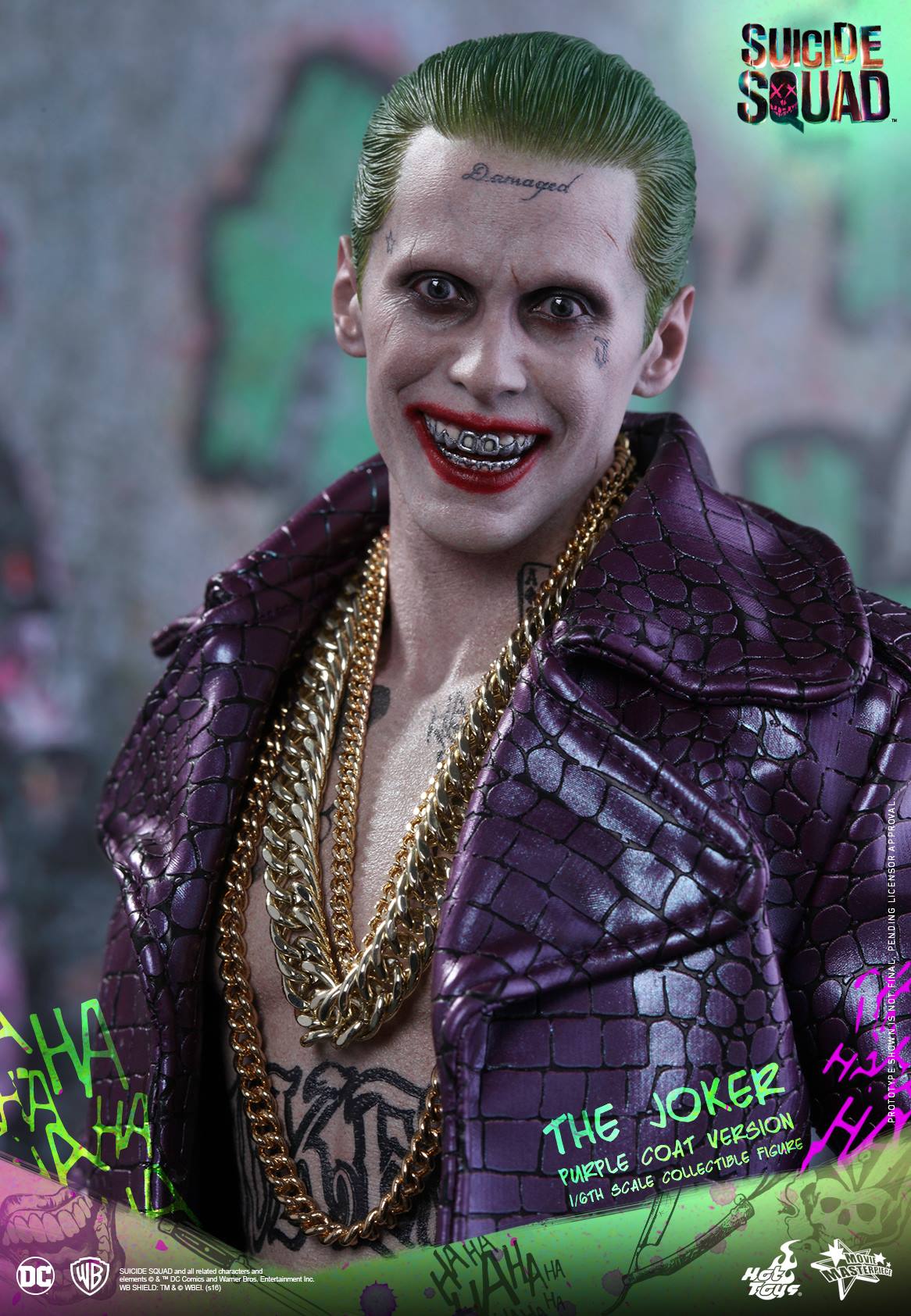 Suicide Squad Hot Toys - Joker (Purple Suit)