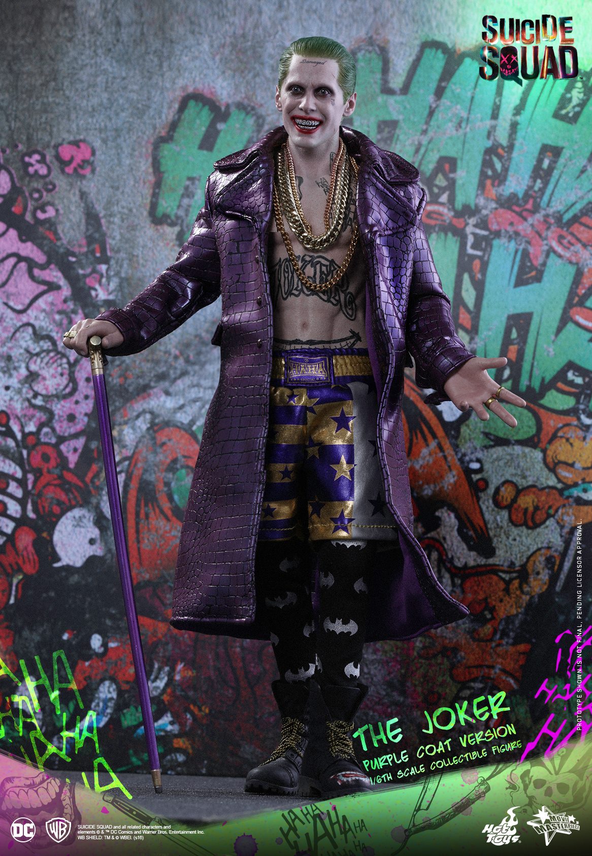 Suicide Squad Hot Toys - Joker (Purple Suit)