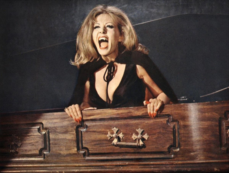 Carmilla in THE VAMPIRE LOVERS (1970)