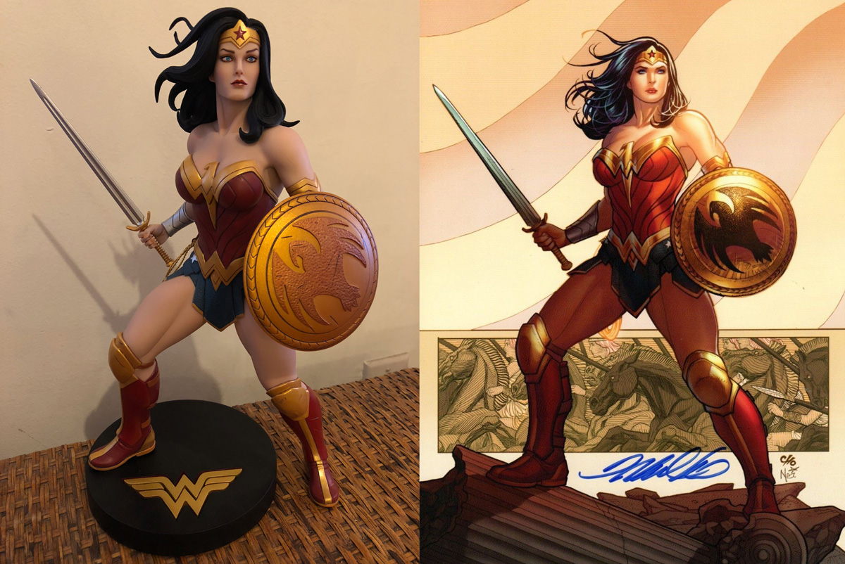 #2. Wonder Woman by Frank Cho