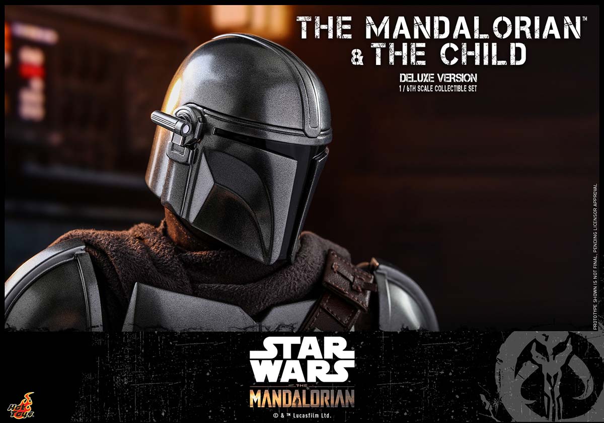 Hot Toys Stm Mandalorian and Child Collectible Set Deluxe_pr20