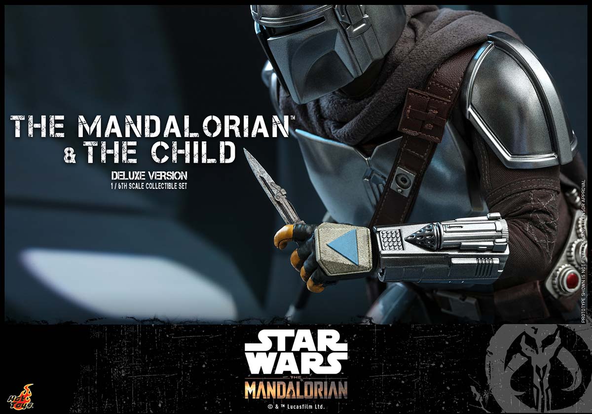 Hot Toys Stm Mandalorian and Child Collectible Set Deluxe_pr21