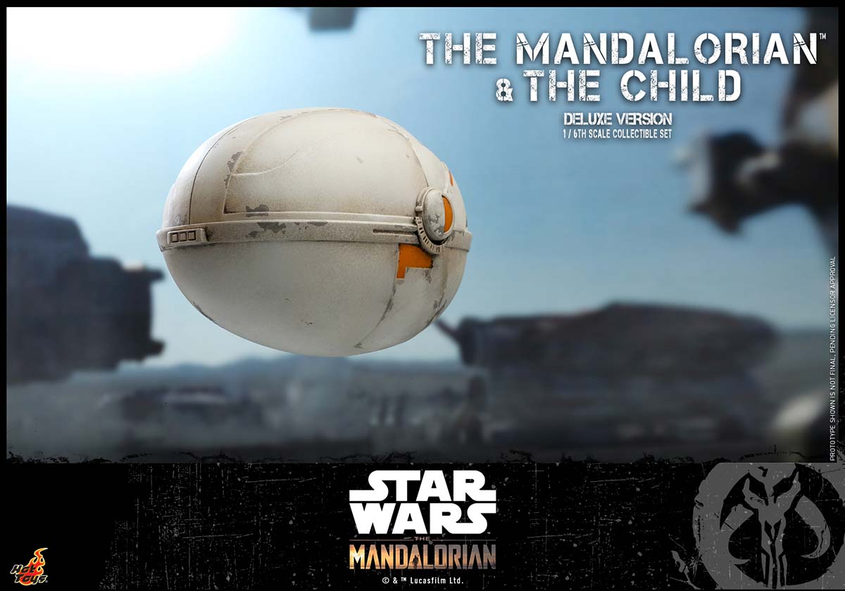 Hot Toys Stm Mandalorian and Child Collectible Set Deluxe_pr24