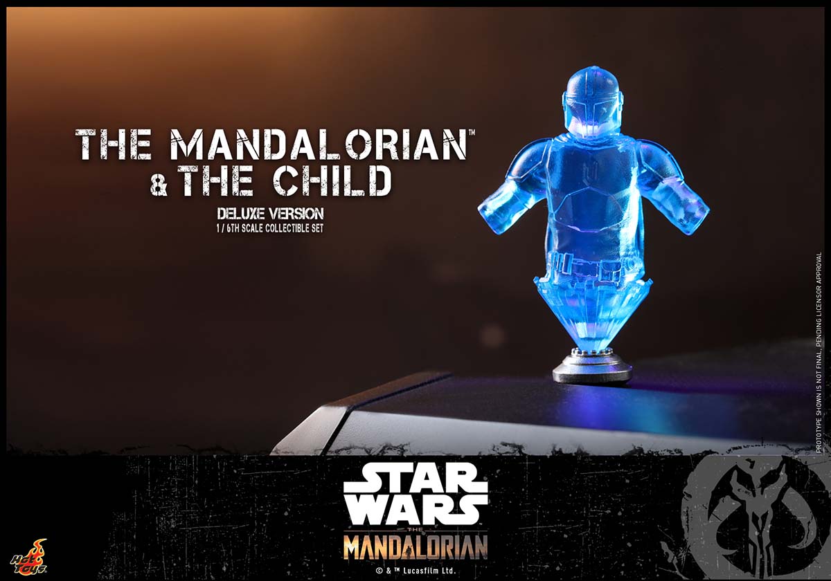 Hot Toys Stm Mandalorian and Child Collectible Set Deluxe_pr25