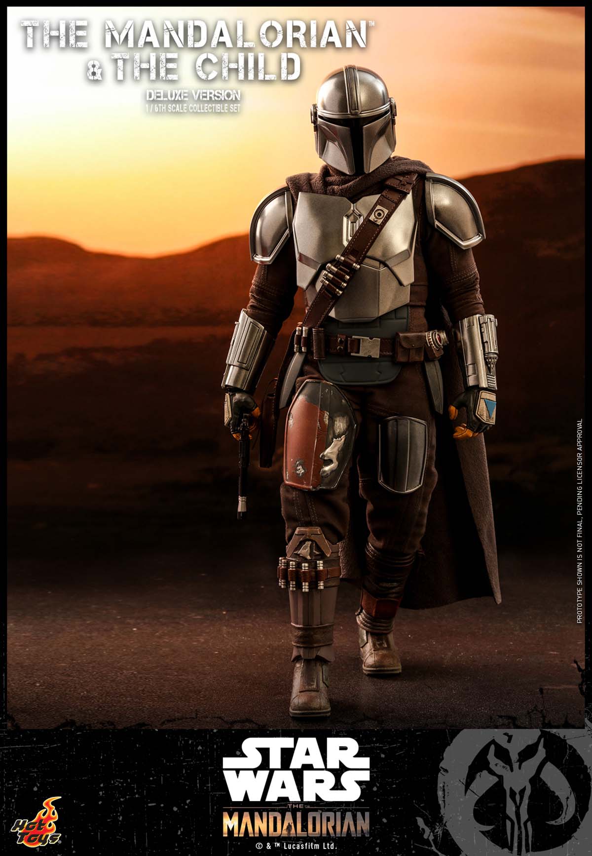 Hot Toys Stm Mandalorian and Child Collectible Set Deluxe_pr5