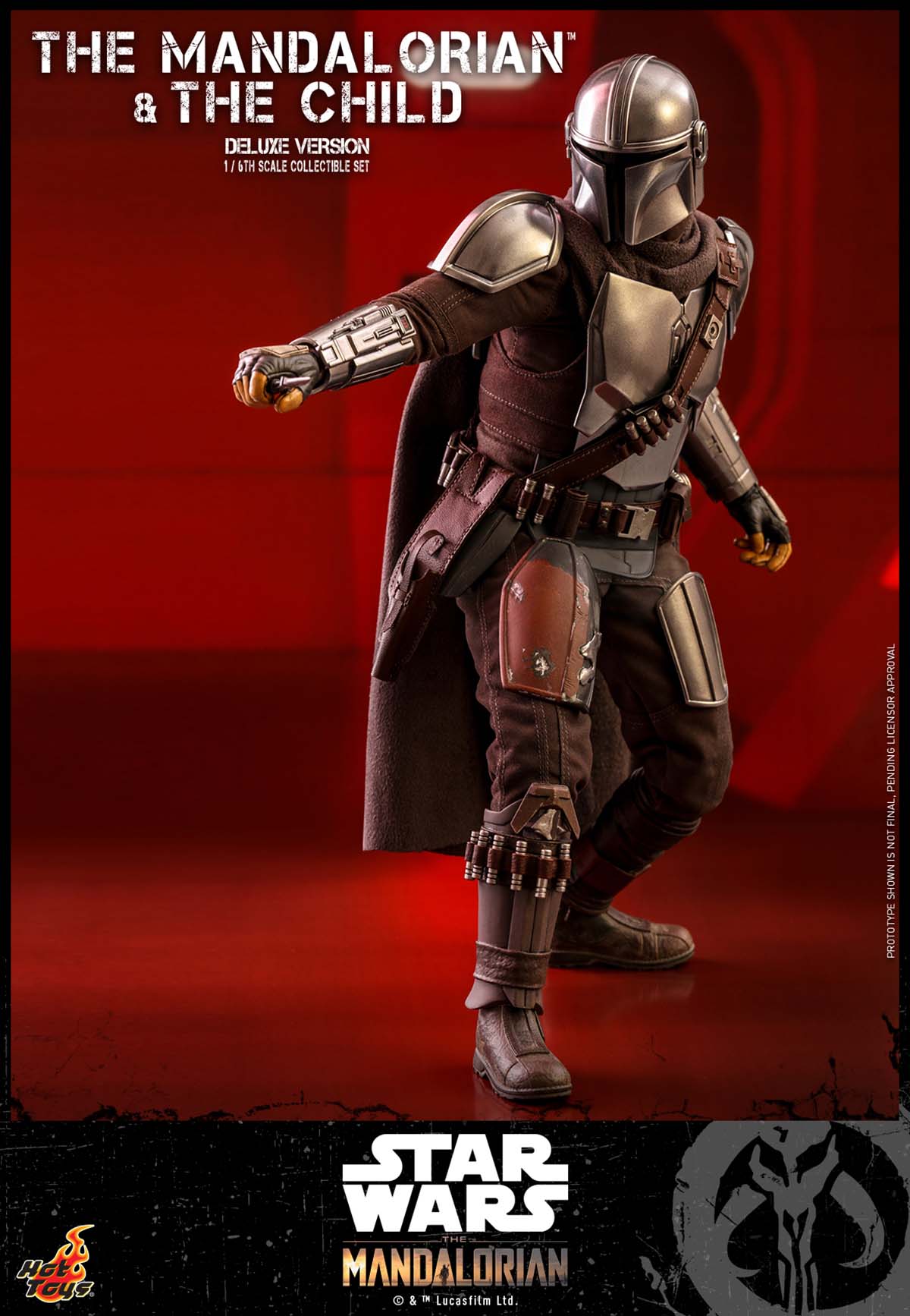 Hot Toys Stm Mandalorian and Child Collectible Set Deluxe_pr7